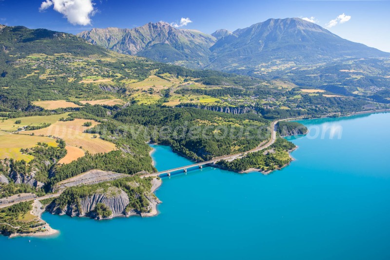Lac de Serre-Ponçon, Alpes-du-Sud