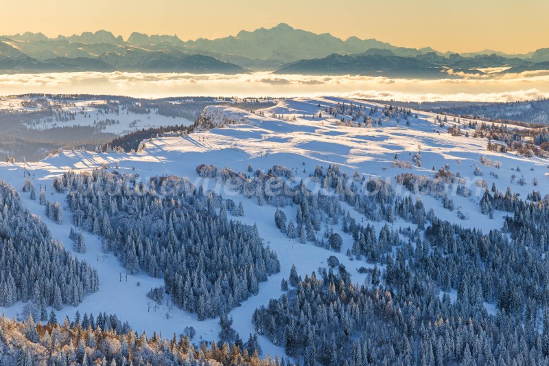 L'hiver au Mont D'Or