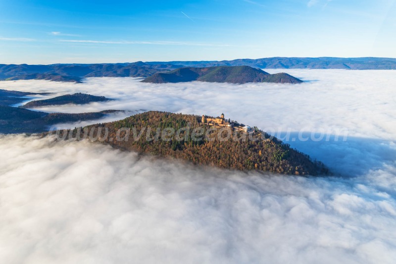 Mer de nuages au Haut-Koenigsbourg