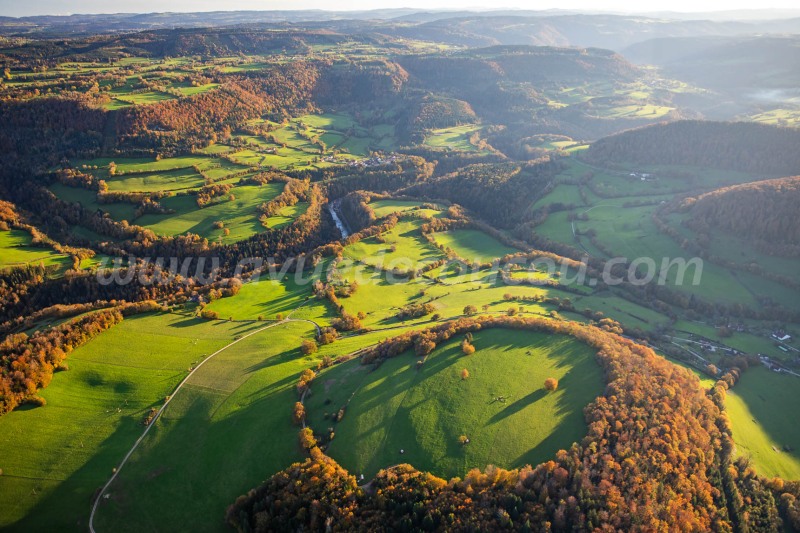 Couchant d'automne dans le Doubs