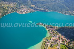 Lac d'Annecy, le château de Duingt