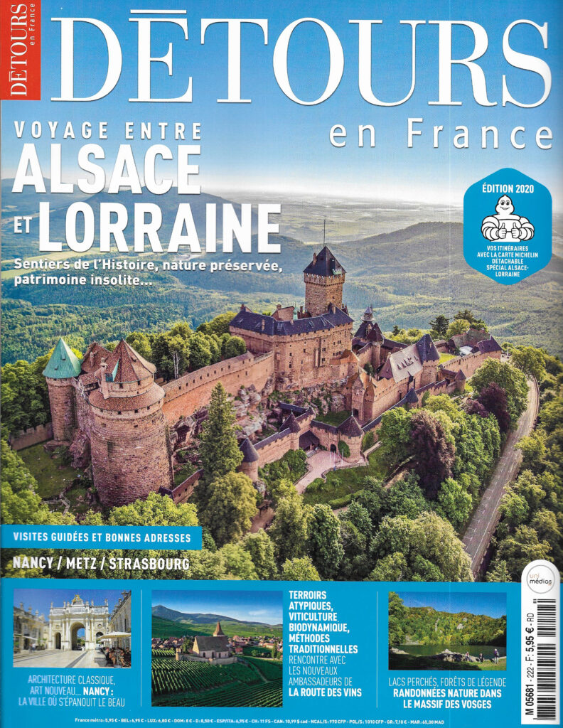 DÉTOURS EN FRANCE N° 222 - Voyage entre Alsace et Lorraine